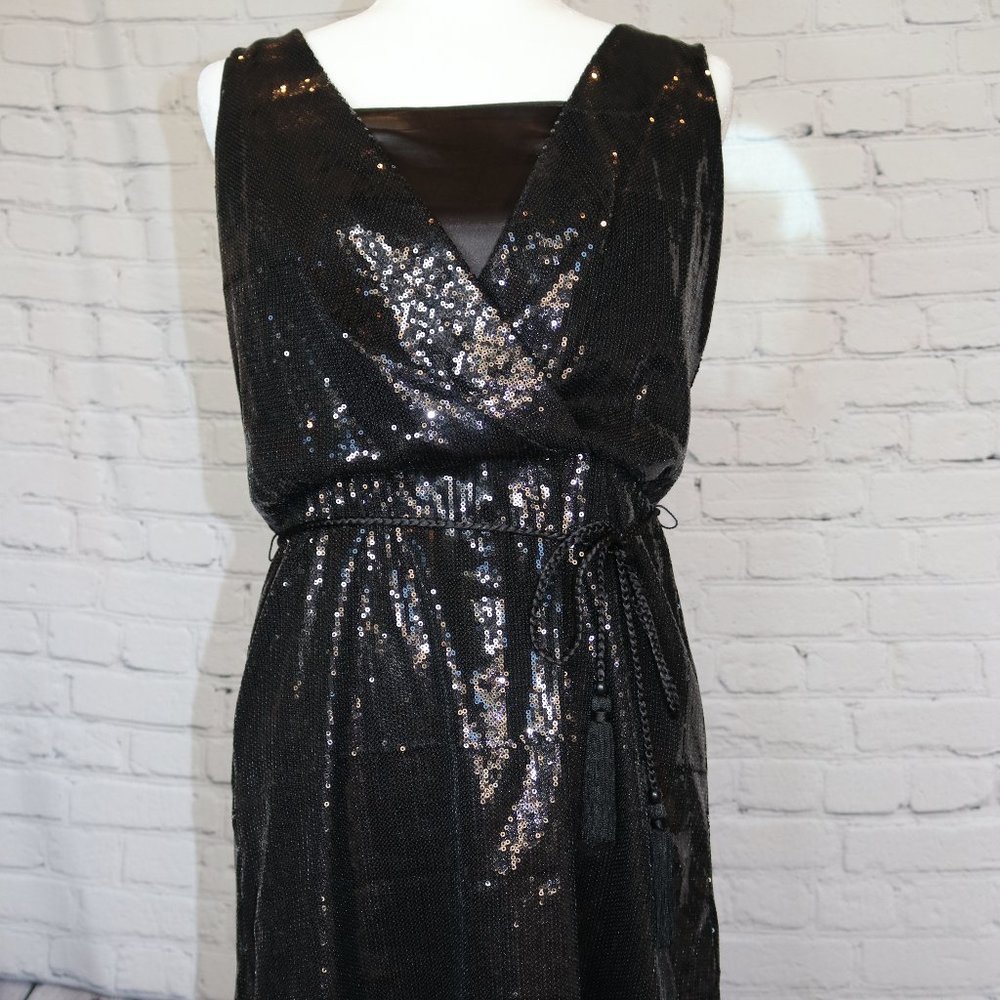 White House Black Market Sequin Cocktail Dress NWT